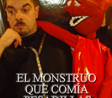 Cartel el monstruo que comi%e2%95%a0%c3%bca pesadillas