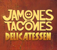 Logo jamones gira delicatessen